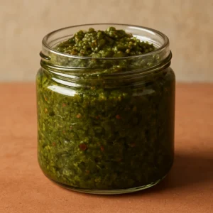 Tangy Gongura Sorrel Mutton Pickle